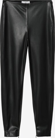 MANGO Skinny Leggings 'London' in Zwart: voorkant