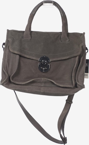ESPRIT Handtasche gross Leder One Size in Grau: predná strana