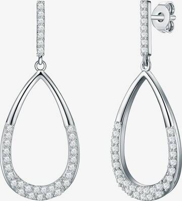 Boucles d'oreilles Rafaela Donata en argent : devant