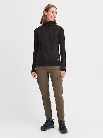 Pull-over 'Cathy' Oxmo en noir : devant