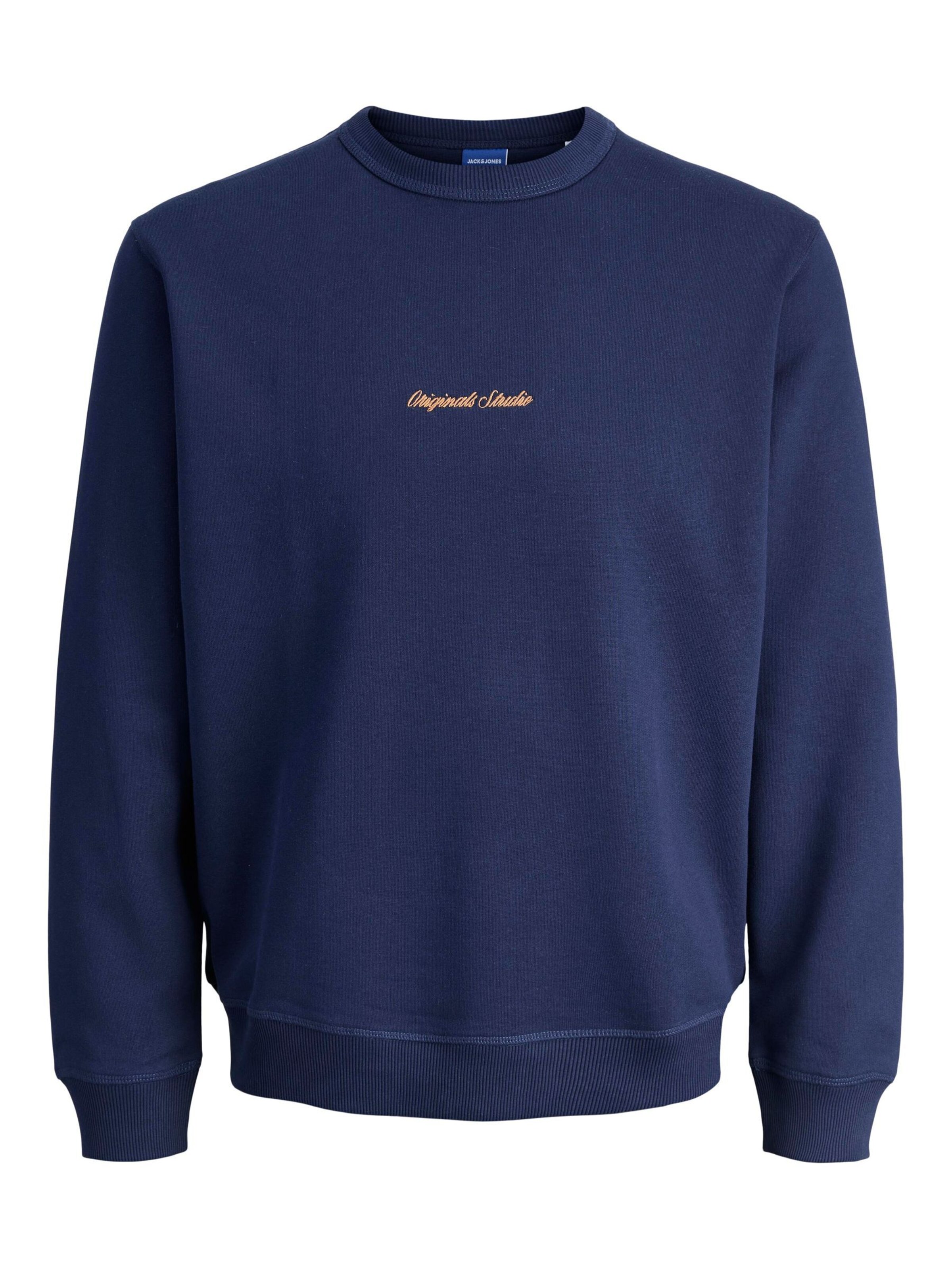 Sweat Jack & Jones Junior en bleu : devant