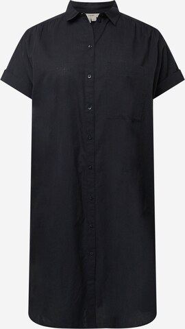 Robe-chemise Esprit Curves en noir : devant