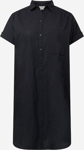 Esprit Curves - Vestido camisero en negro: frente