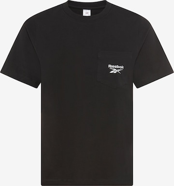 Reebok Shirt in Black: front
