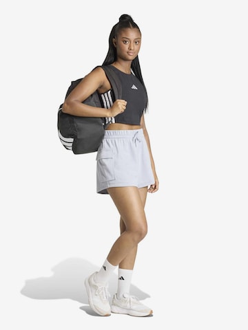 ADIDAS SPORTSWEARLoosefit Sportske hlače 'Essentials' - siva boja: prednji dio