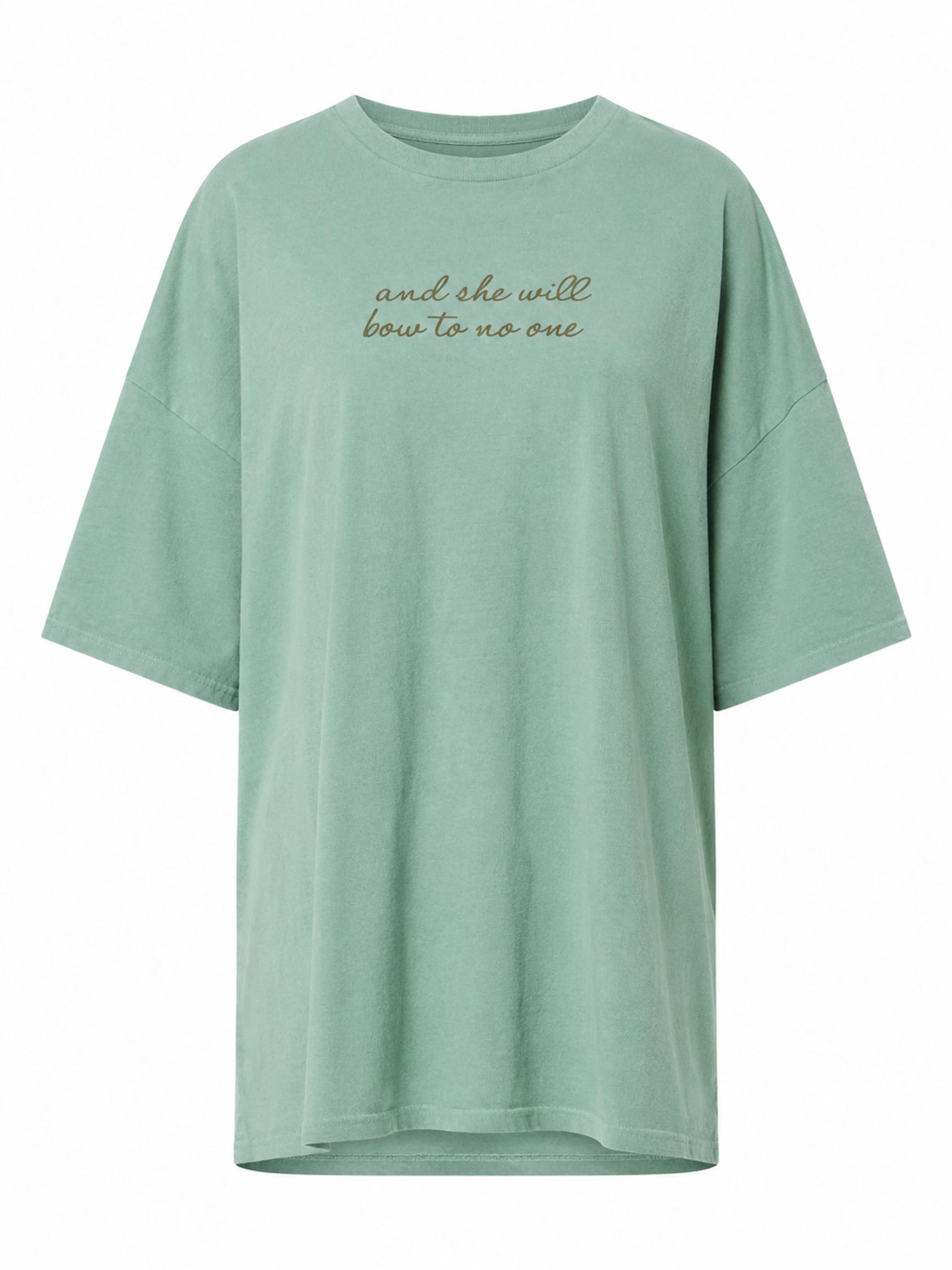 Worldclassca Oversized Shirt in Green