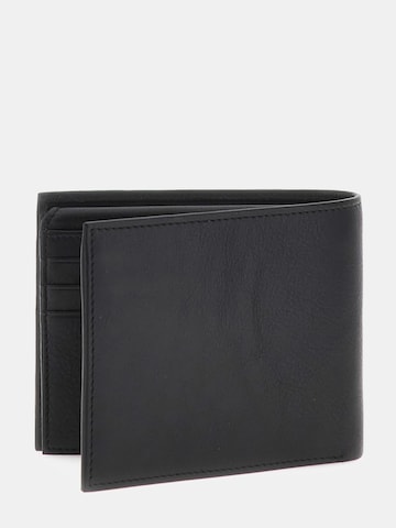 GUESS Wallet 'Mestre' in Black