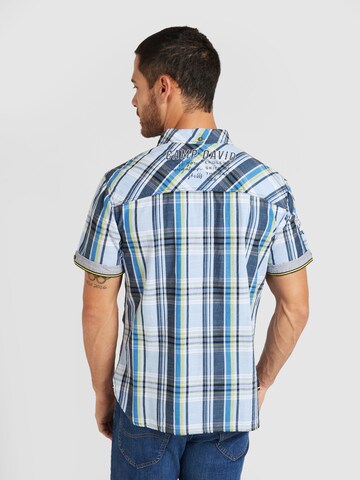 CAMP DAVID Regular fit Overhemd 'Cruise North' in Blauw
