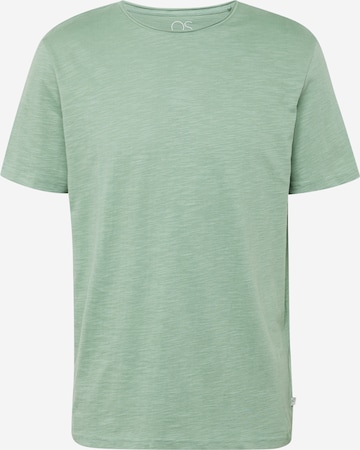 T-Shirt QS en vert : devant