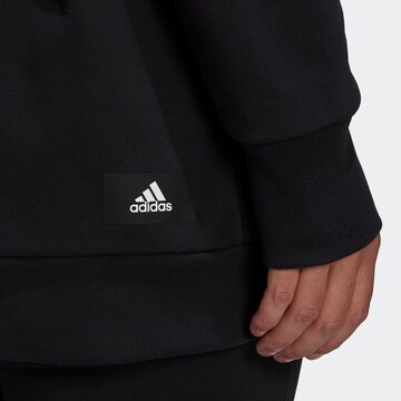 ADIDAS PERFORMANCE Athletic Sweatshirt in Black