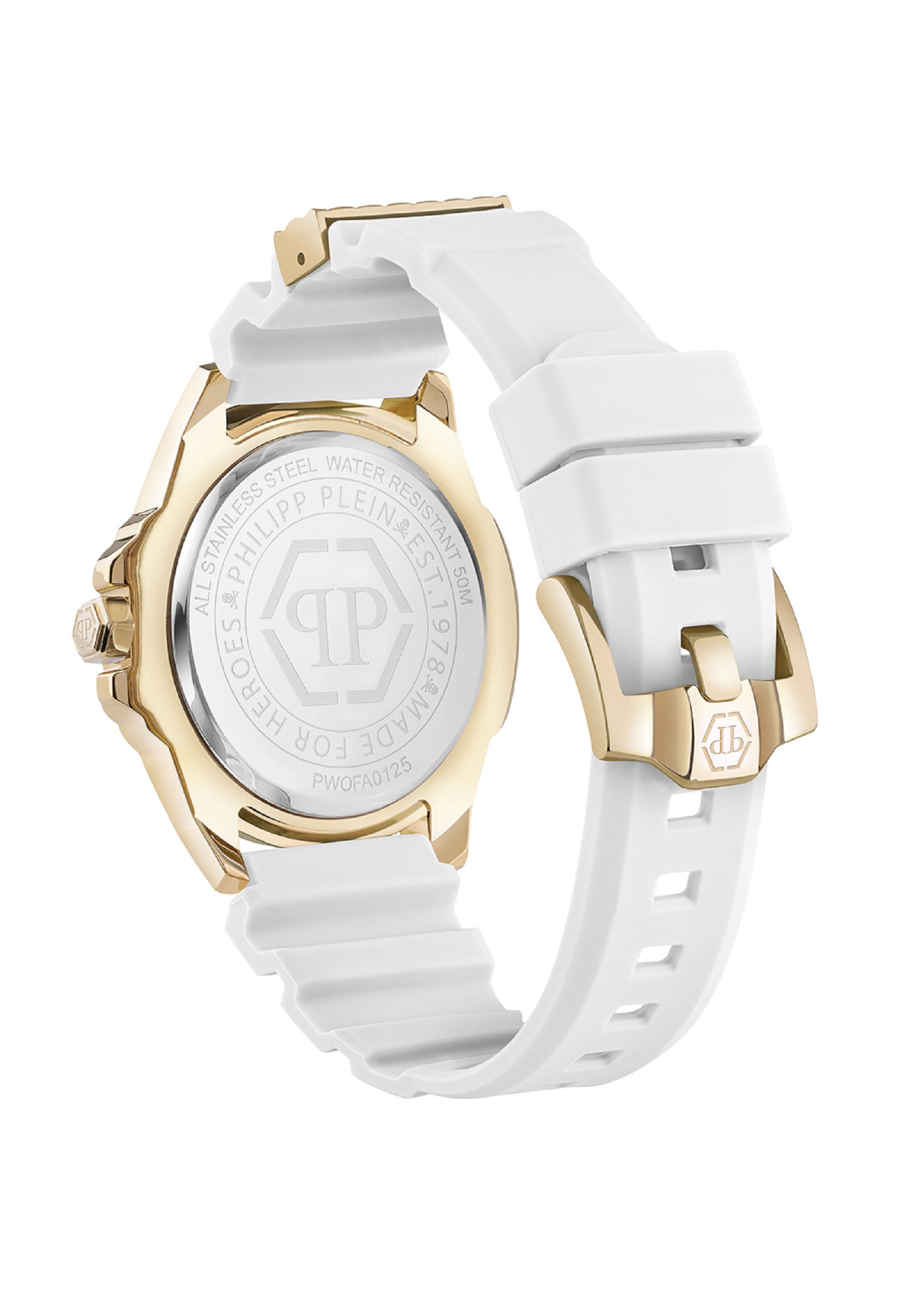 Philipp Plein Analogt ur ' PLEIN MAJESTY ' i guld