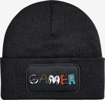 Youth Designz Beanie 'Gamer' in Black: front