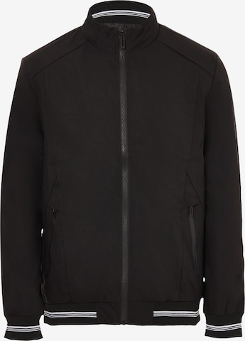 Mozzaar Between-Season Jacket in Black: front