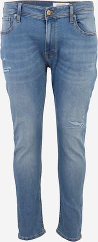 Jack & Jones PlusSlimfit Traperice 'JJILIAM JJORIGINAL' - plava boja: prednji dio