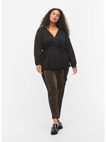 Zizzi - Blusa 'XFOXY' em preto