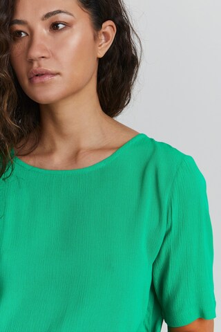 ICHI Blouse 'IHMARRAKECH' in Groen