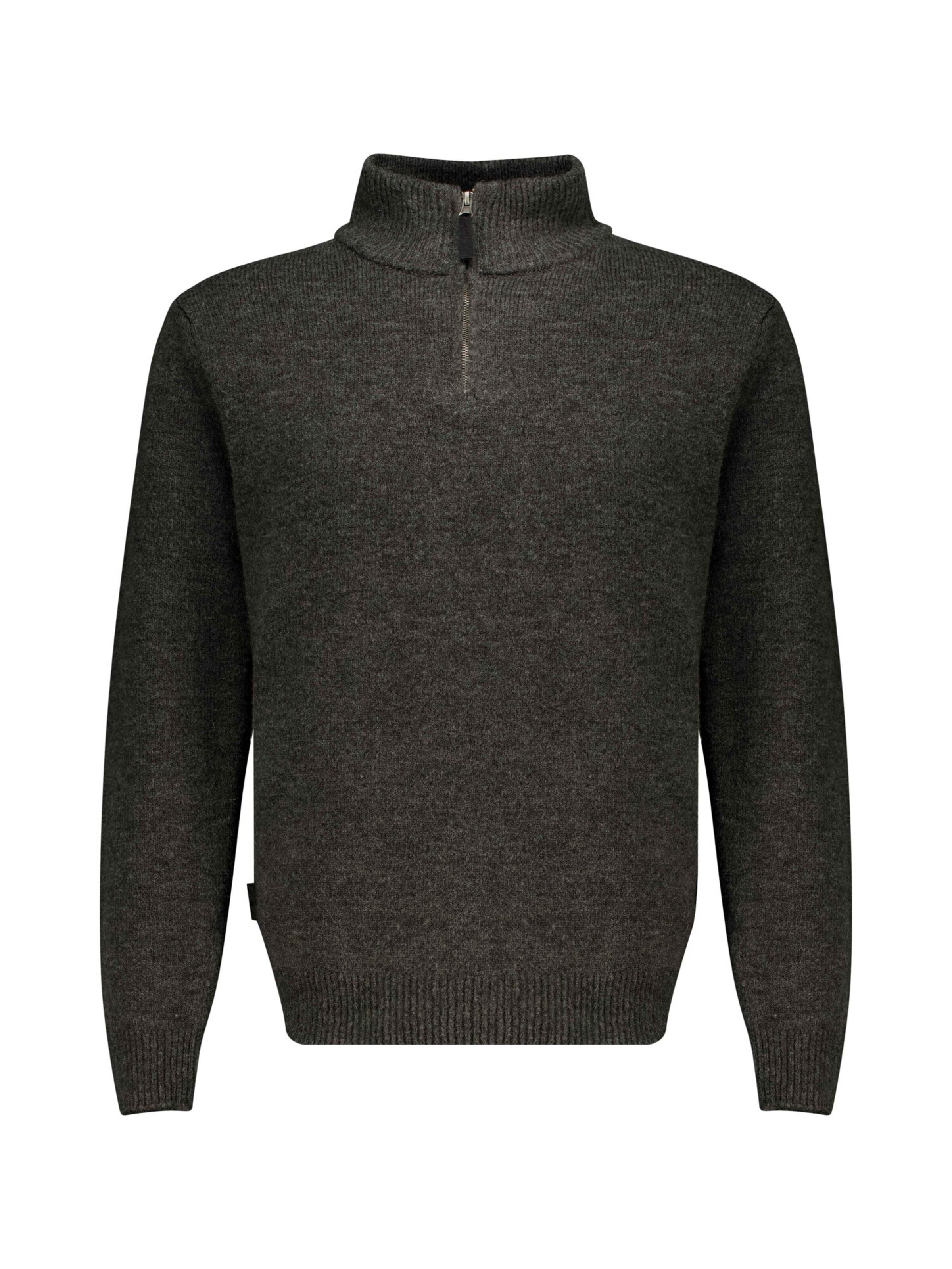 Deeluxe Pullover 'Galileo' in Grau: Vorderseite