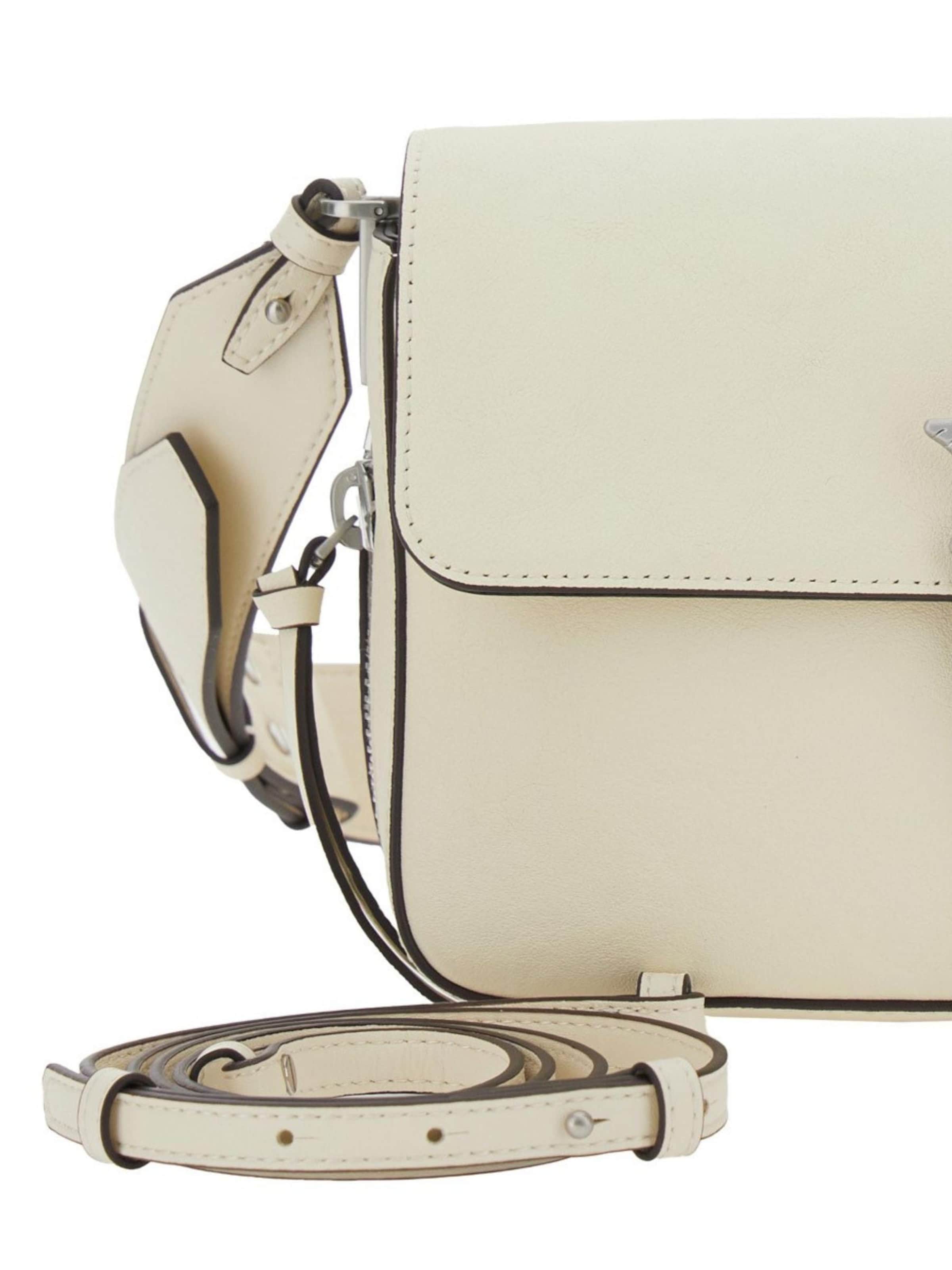 PINKO Håndtaske 'Pinko Sacs à main Love One Slouchy Zip Classic V Blanc' i hvid
