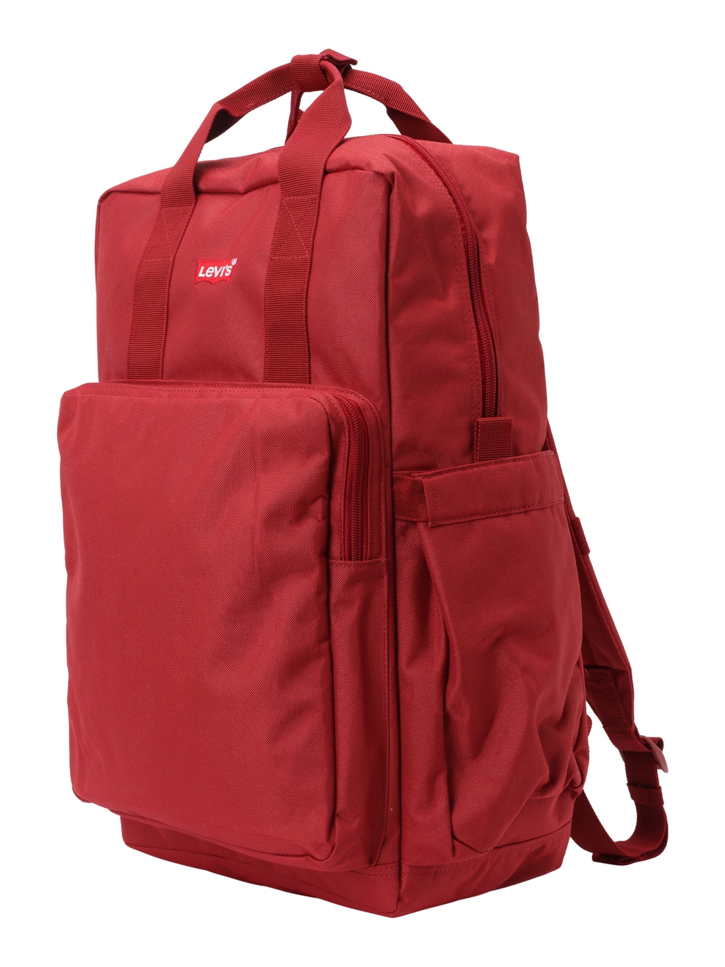 LEVI'S ® - Mochila 'Large L-Pack Backpack' em vermelho: frente