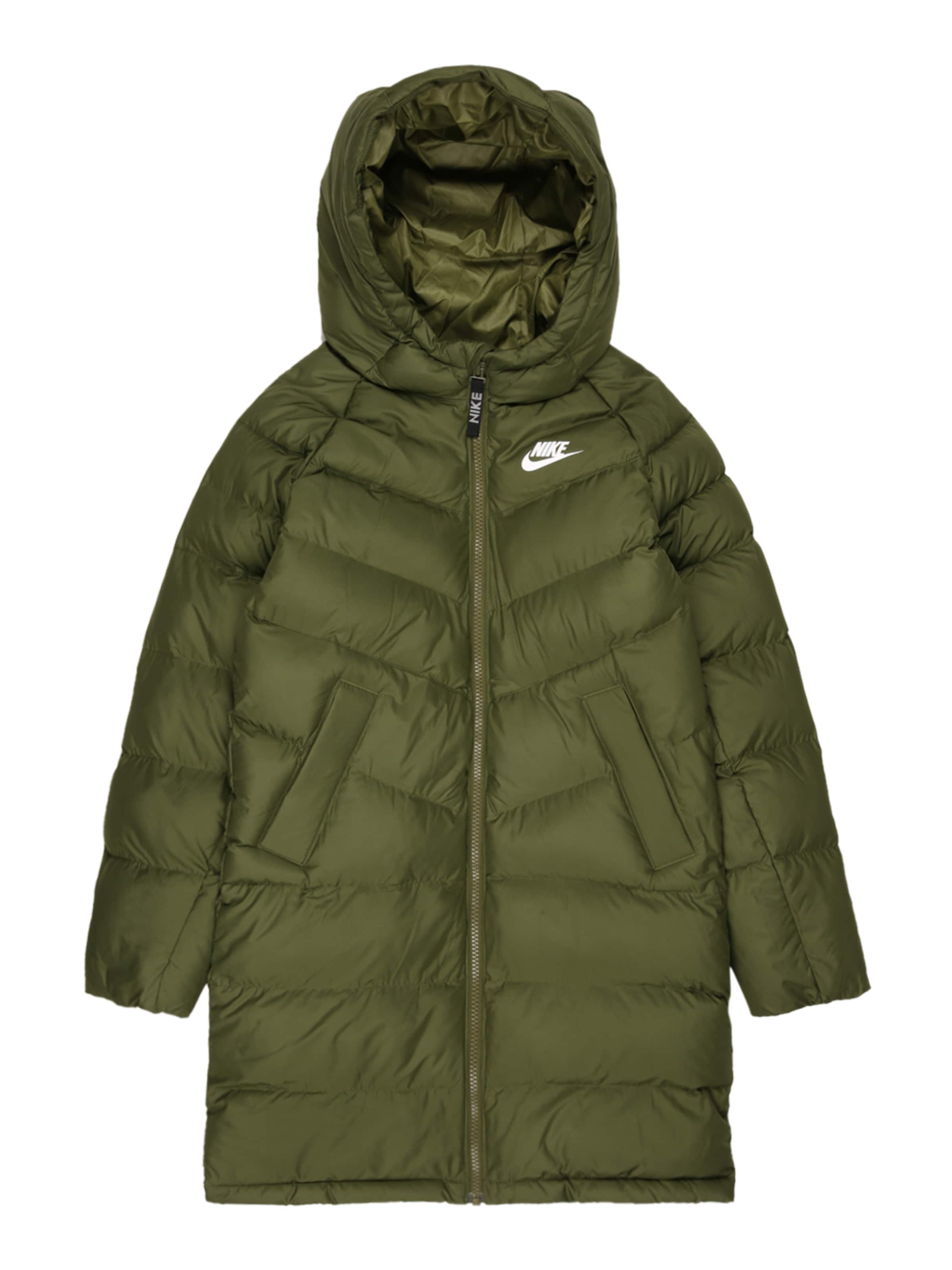 Nike Sportswear Mantel in Grün: Vorderseite