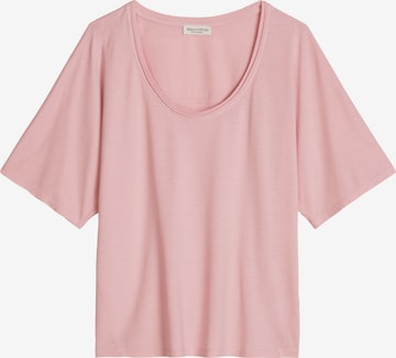 T-shirt Marc O'Polo en rose : devant