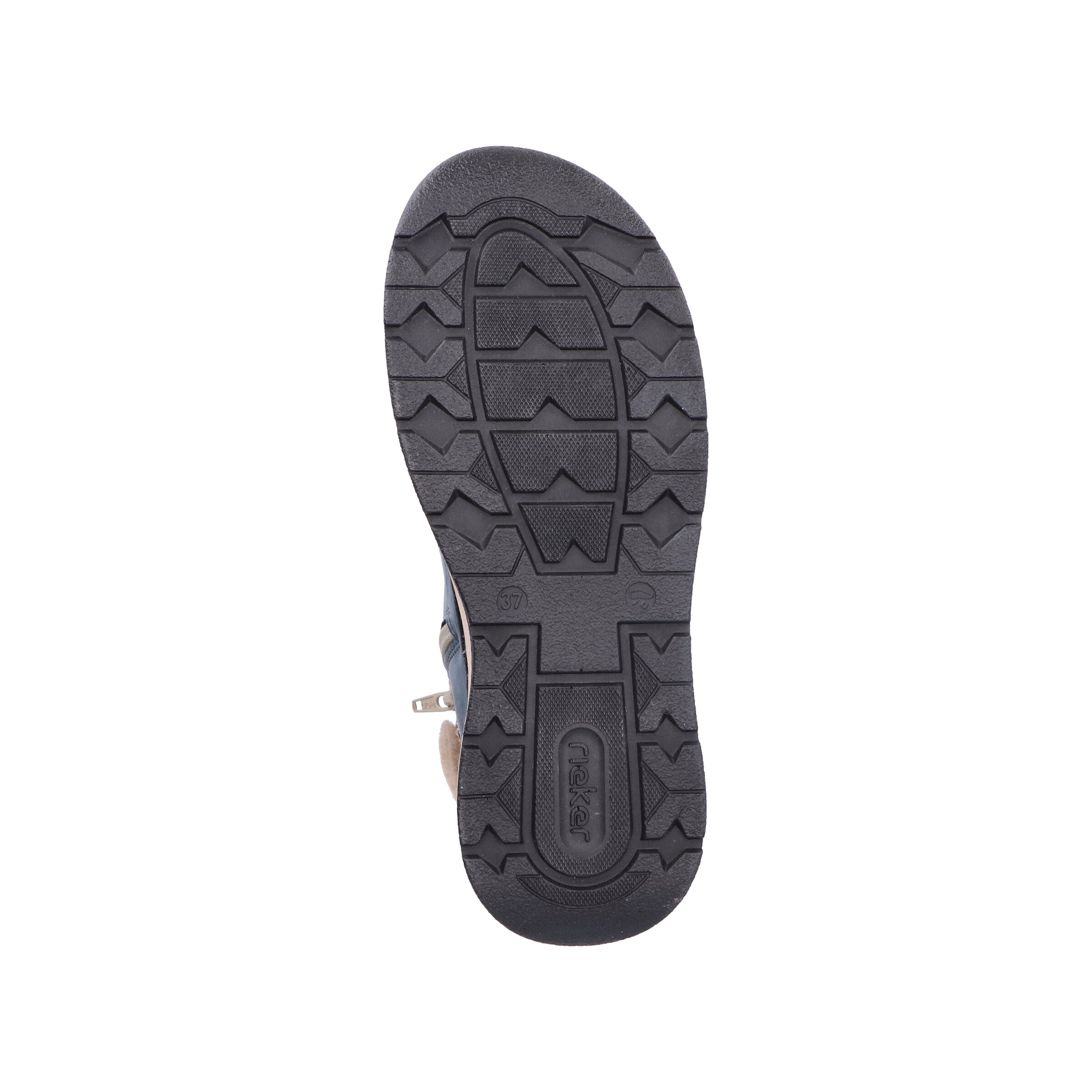 Rieker Lace-Up Boots '44530' in Blue