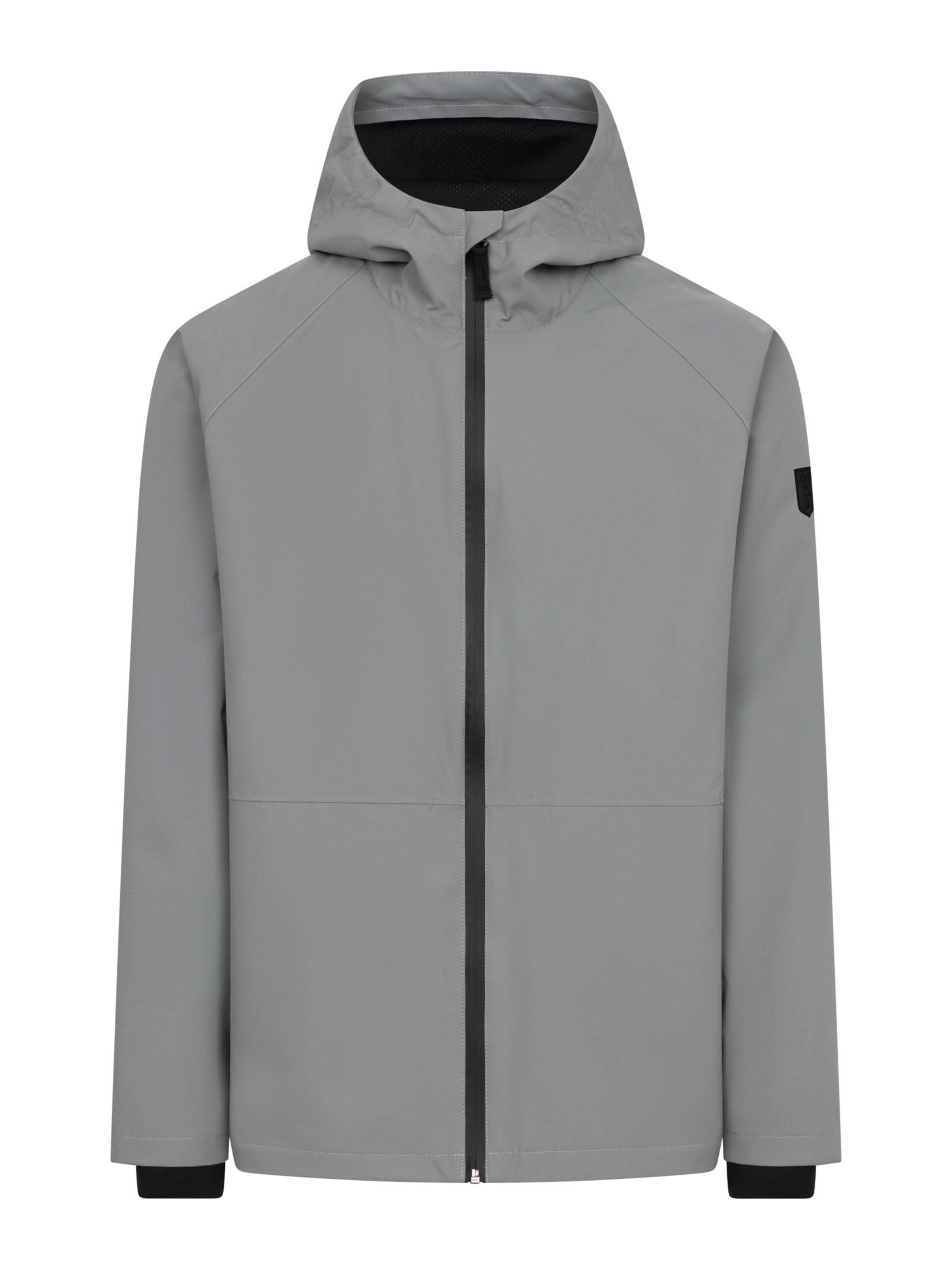 Derbe Performance Jacket 'Deutby' in Grey: front