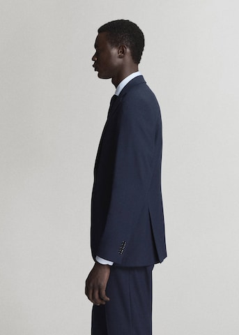 MANGO MAN Slim Fit Sakko 'Milan' in Blau