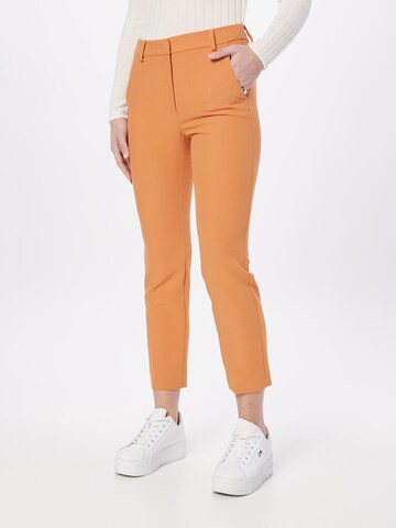 Regular Pantalon à plis 'RANA' Weekend Max Mara en orange : devant