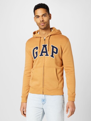 GAP - Casaco em moletão 'HERITAGE' em laranja: frente