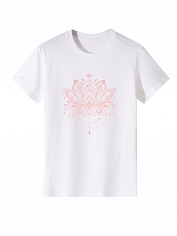 LapaPlus Shirt 'Women's Summer Short Sleeves Tops'‌‌‌ in Weiß