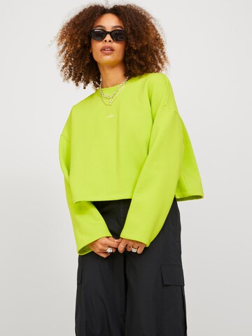 JJXX - Sweatshirt 'Abbie' em verde: frente