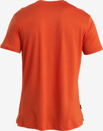 T-Shirt fonctionnel 'Cool-Lite Sphere III' ICEBREAKER en rouge