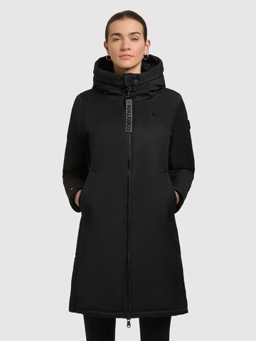 Manteau d’hiver ' KAAY ' khujo en noir : devant