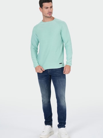 M.O.D MIRACLE OF DENIM - Sudadera en verde: frente