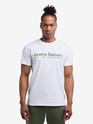 BRUNO BANANI Shirt 'Abbott' in Wit: voorkant