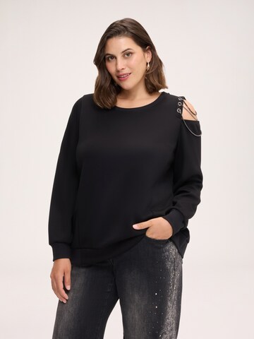 Fiorella Rubino Sweatshirt in Zwart