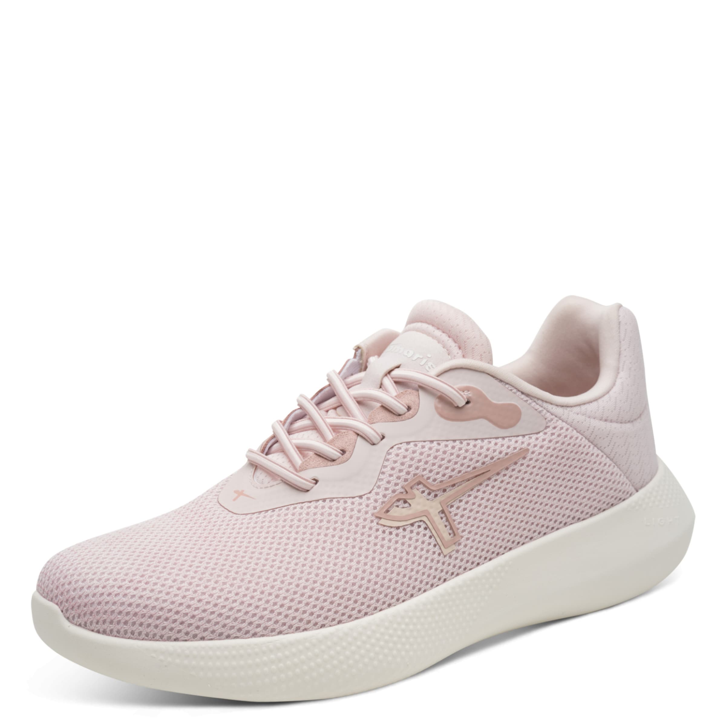 Baskets basses Tamaris en rose : devant