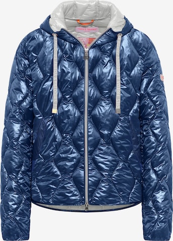 Frieda & Freddies NY Outdoor Jacket 'Taymee' in Blue: front