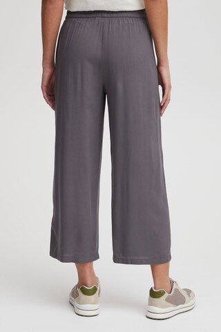 Wide leg Pantaloni 'Elisabeth' di Oxmo in grigio