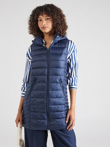 ZABAIONE Vest 'Samara' in Blue: front