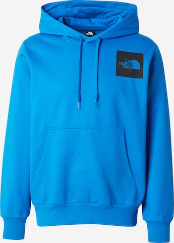 Felpa 'FINE' di THE NORTH FACE in blu: frontale