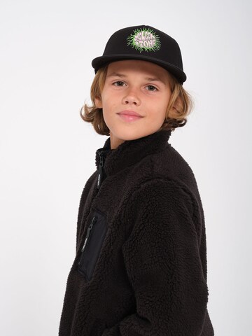 Volcom Fleece jas 'Muzzer Fuzzar' in Zwart