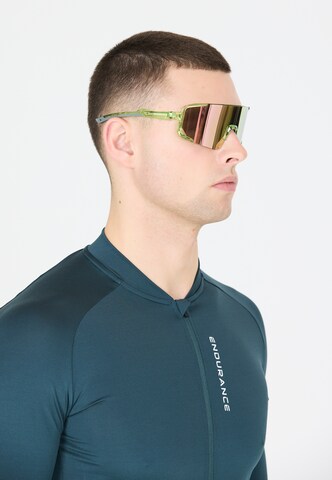 ENDURANCE Sports glasses 'Phillipe' in Green: front