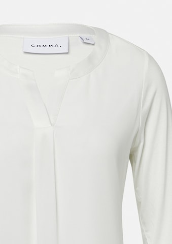 COMMA Shirt in Weiß