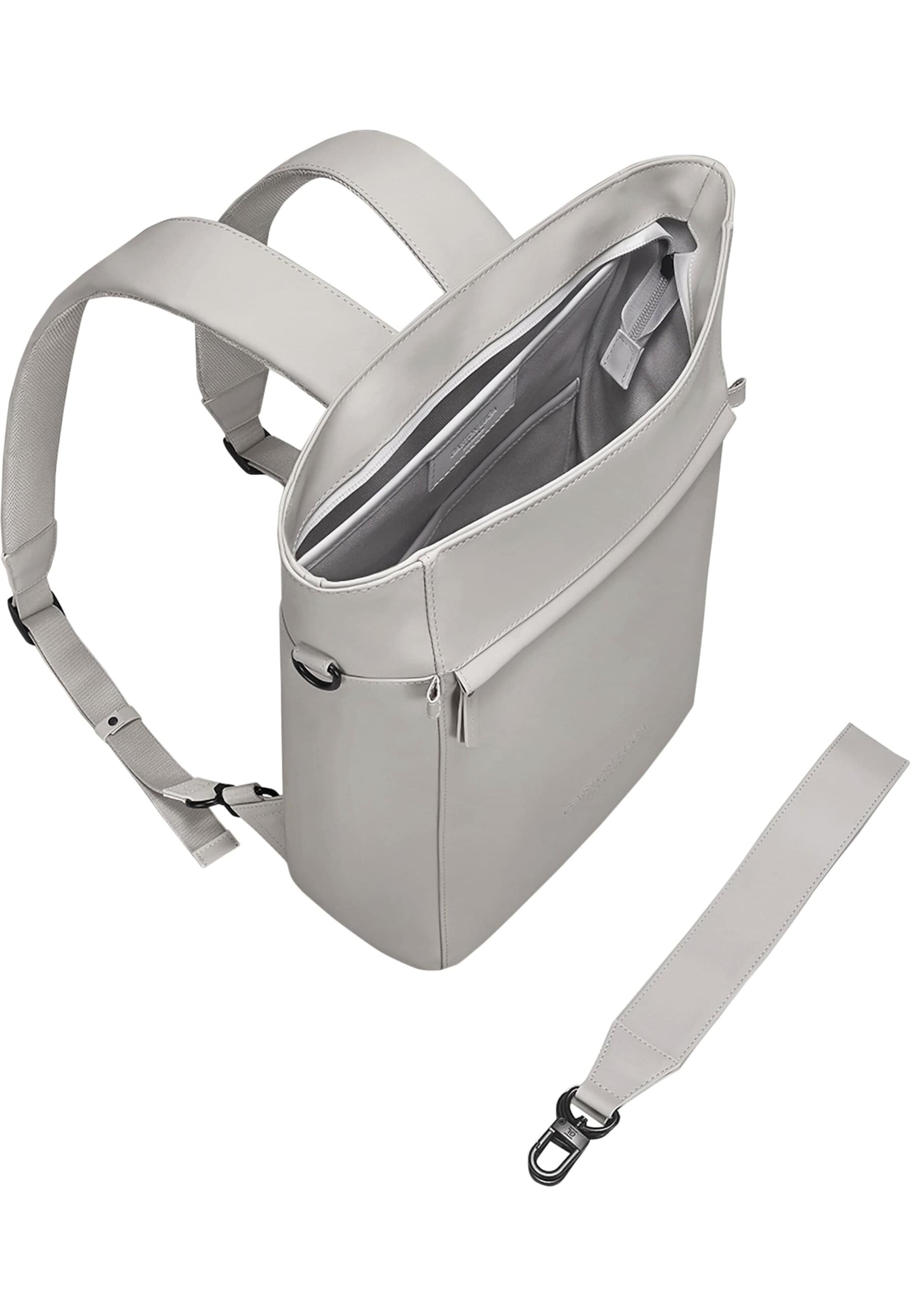 Gaston Luga Axelremsväska i beige