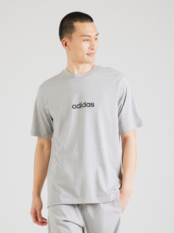 T-Shirt 'Essentials' ADIDAS ORIGINALS en gris : devant