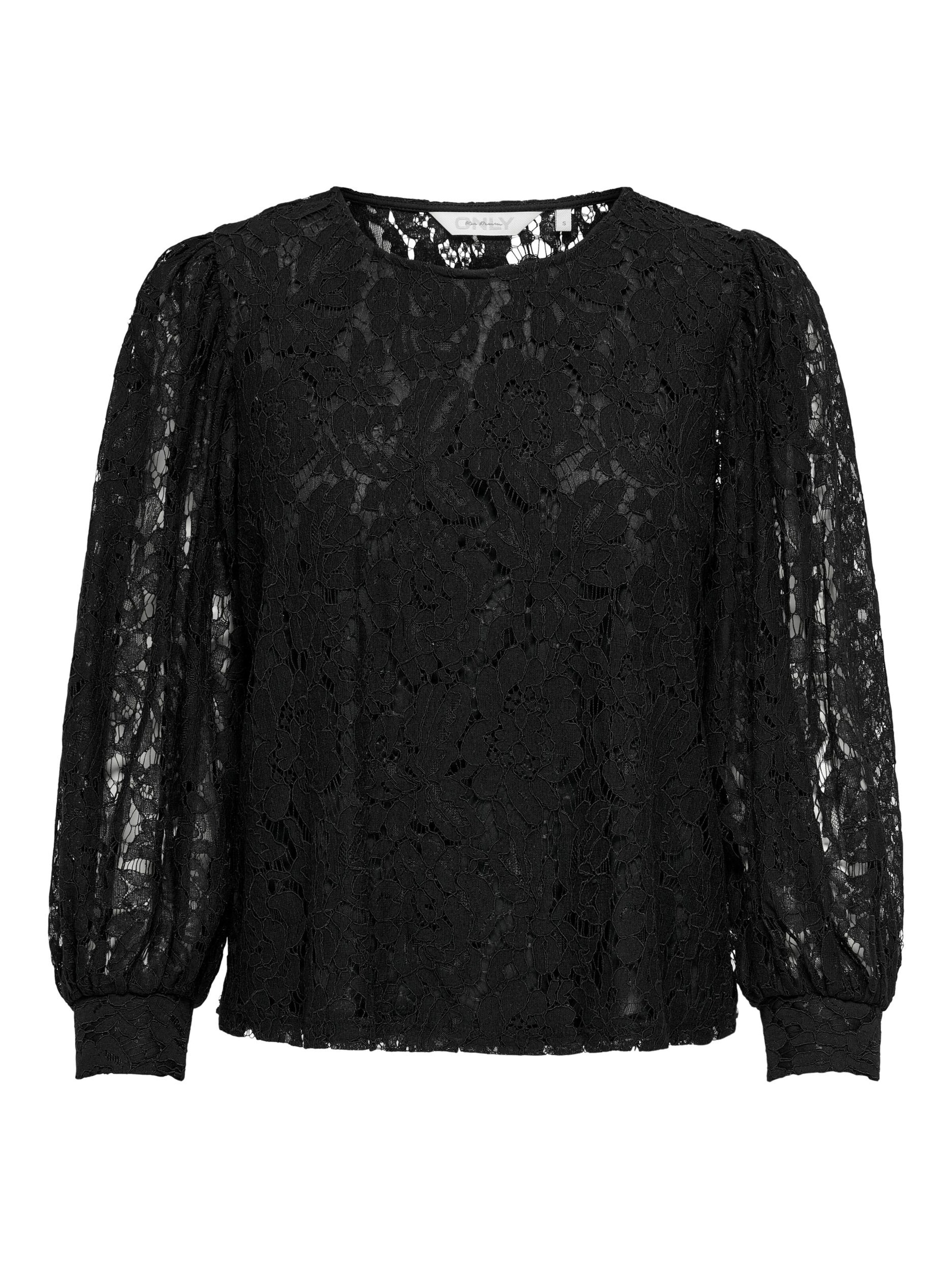 ONLY - Blusa 'YRSA' em preto: frente