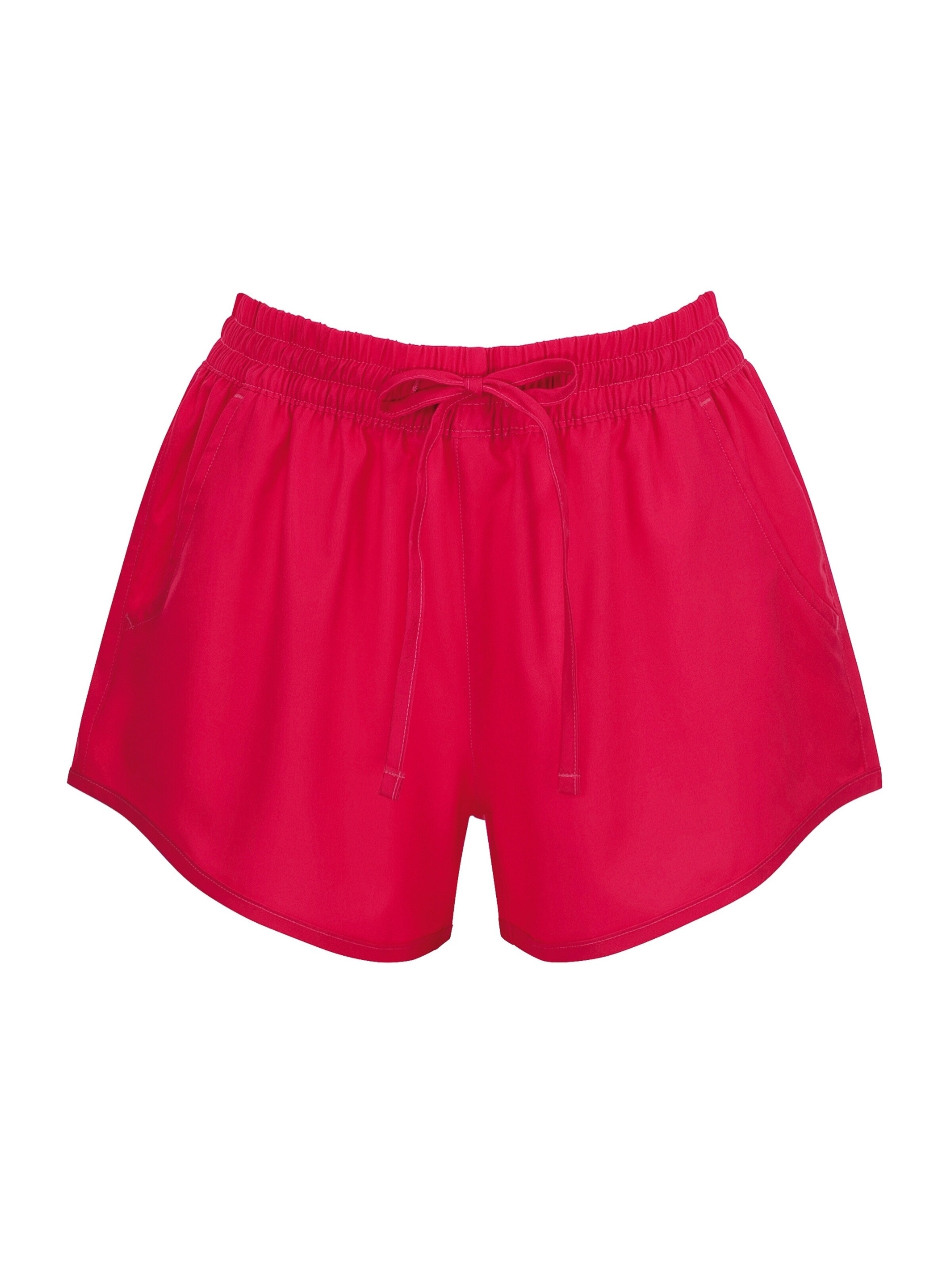 Shorts de bain OLYMPIA en rouge : devant