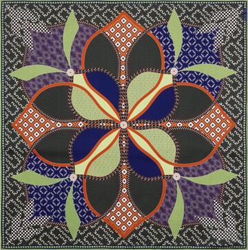 Foulard 'FLOWER  MANDALA NICKY' Roeckl en vert : devant